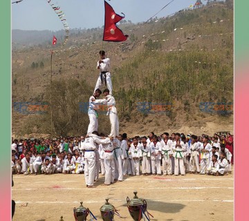 बेल्टापु मैदानमा सुरुभयो रनिङ शिल्ड